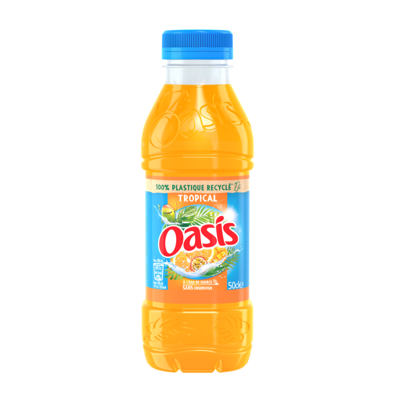 Oasis Tropical 50cl x 12 – 18/pl – P126