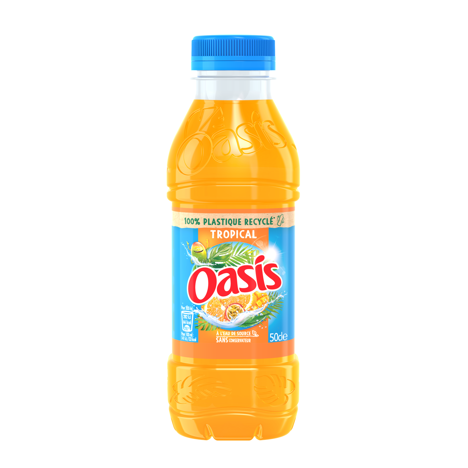 Oasis Tropical 50cl x 12 – 18/pl – P126