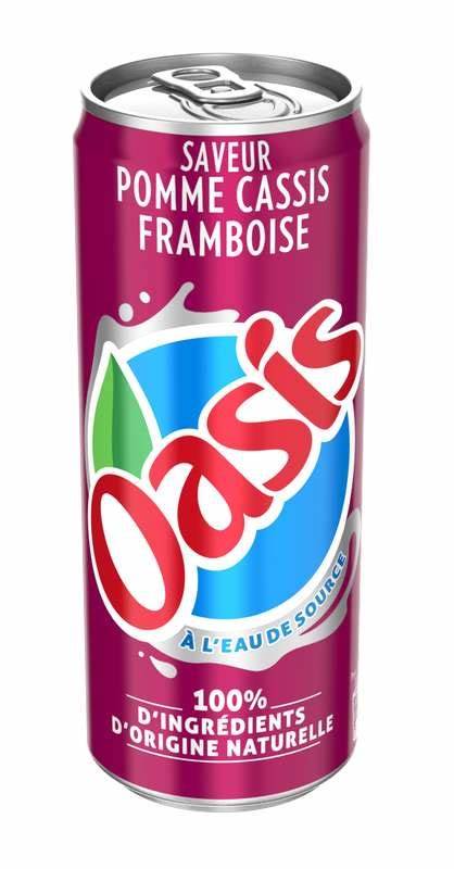 Oasis Pomme Cassis Framboise 33cl x 24 – 10/pl – P100