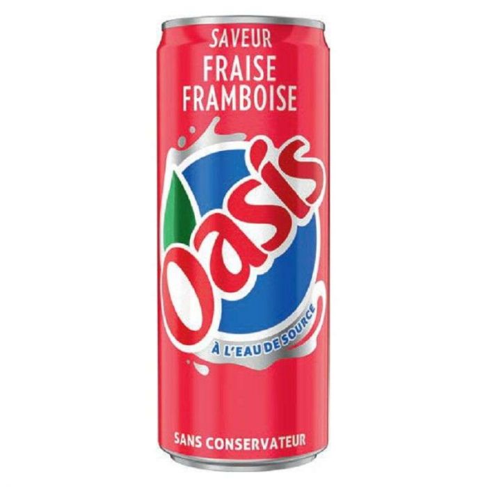 Oasis Fraise Framboise 33cl x 24 – 10/pl – P100