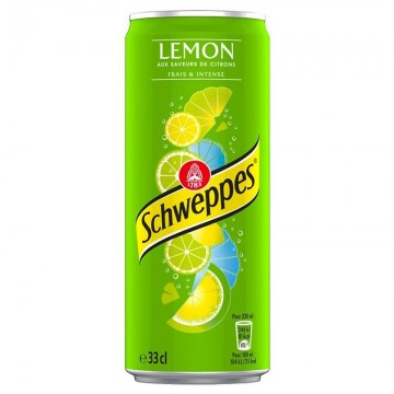 Schweppes Citron 33cl x 24 – 10/pl – P100