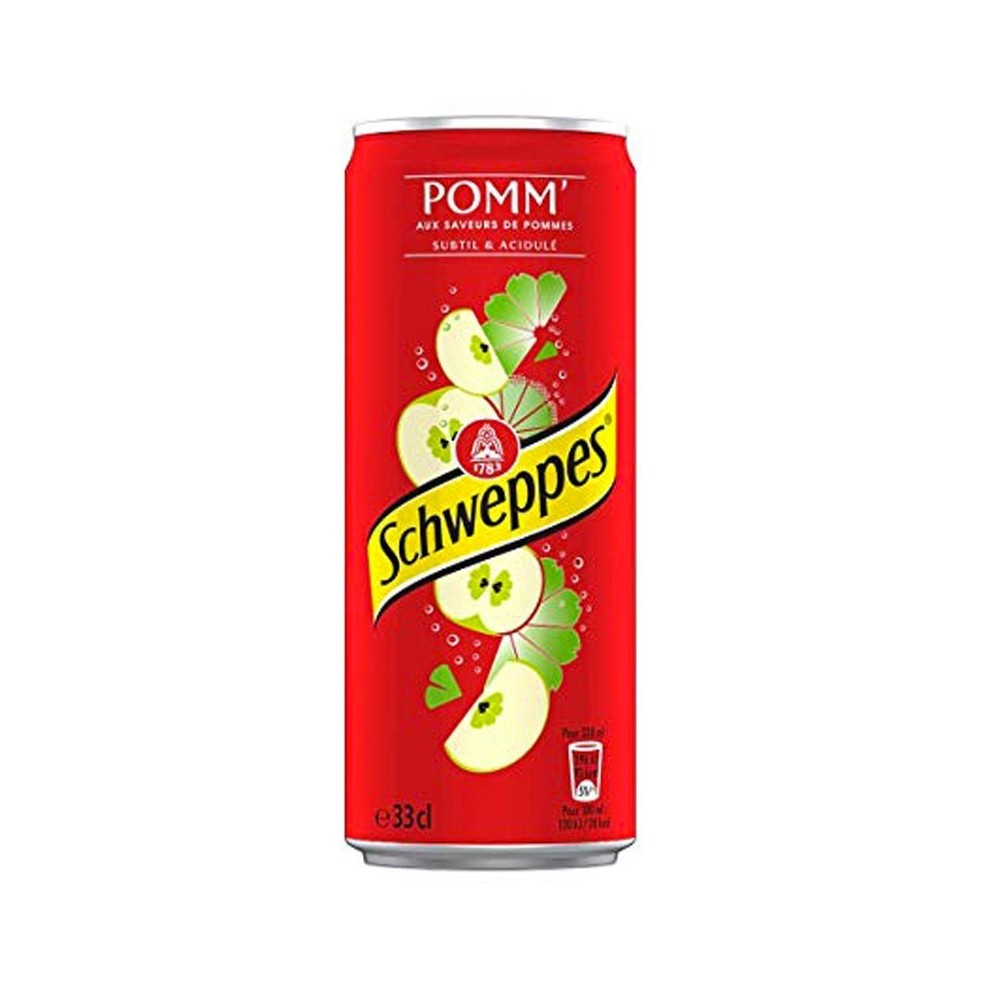 Schweppes Pomme 33cl x 24 – 10/pl – P100