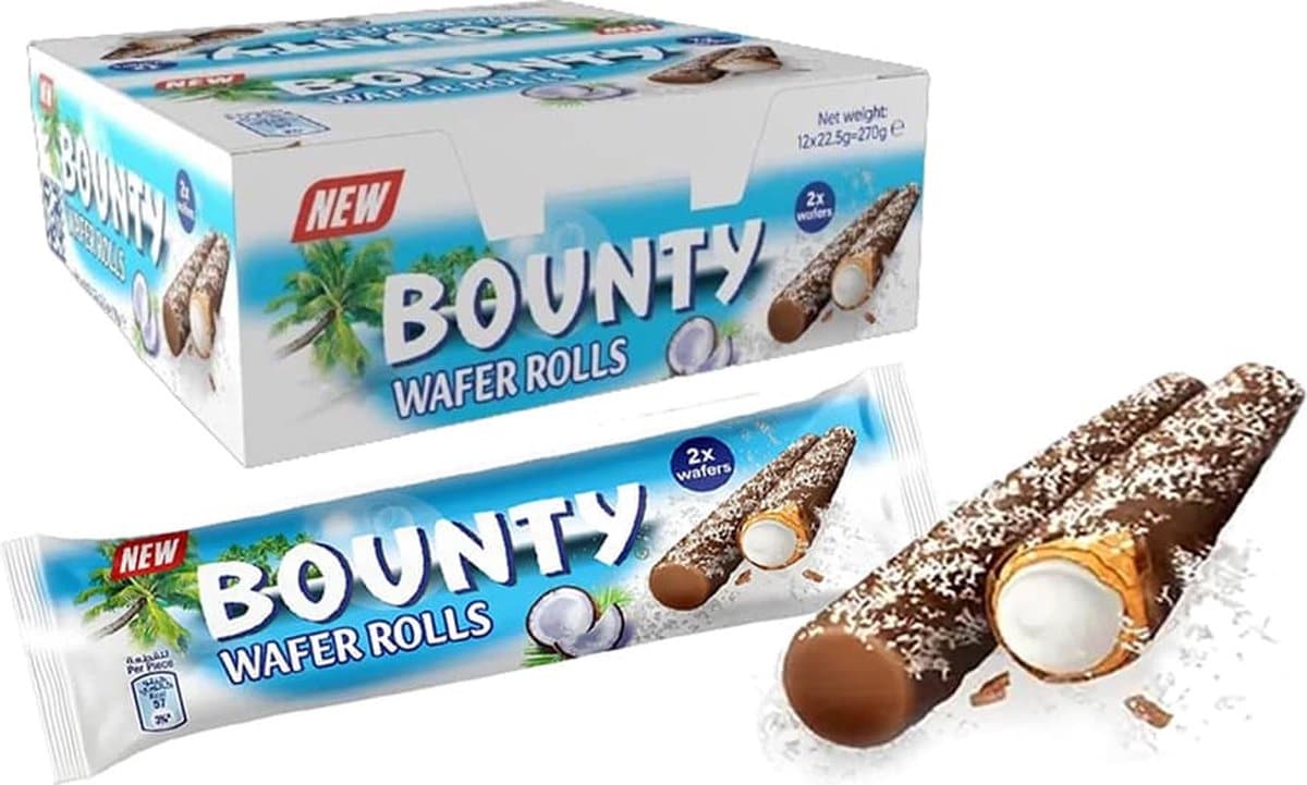 Bounty | Wafer Rolls 12×22.5g