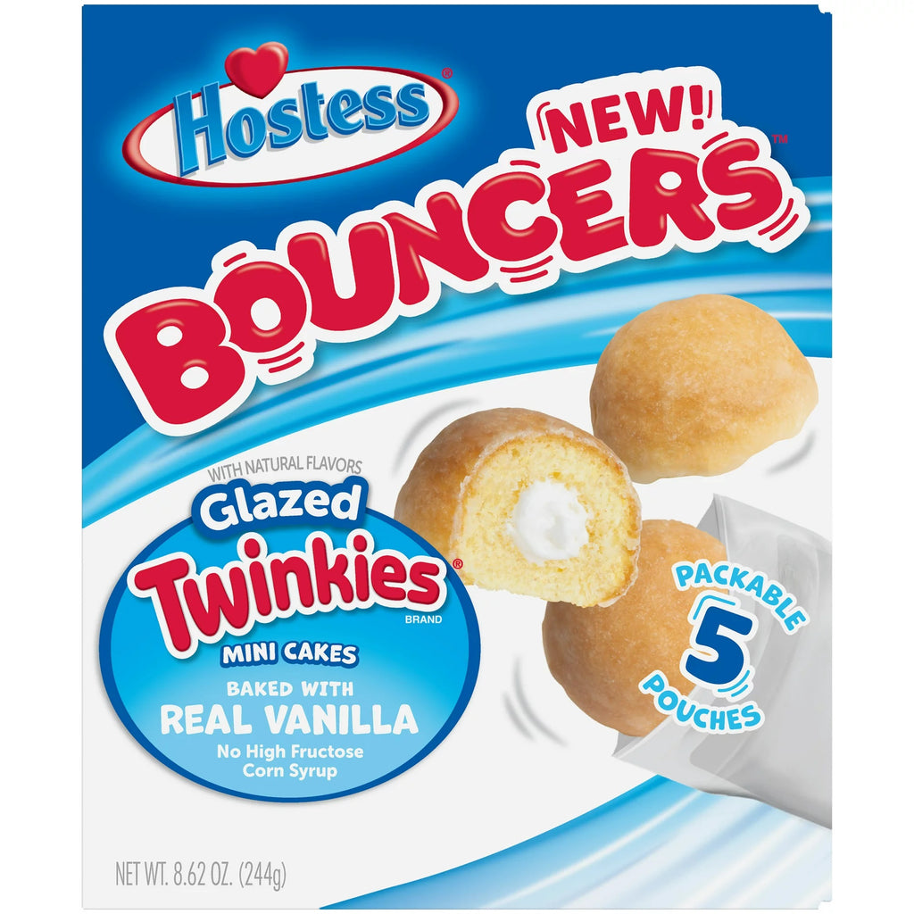 Hostess | Bouncers Glazed 244g