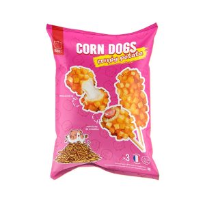 BUDJI – Corn Dog Potato Saucisse Mozza 400g