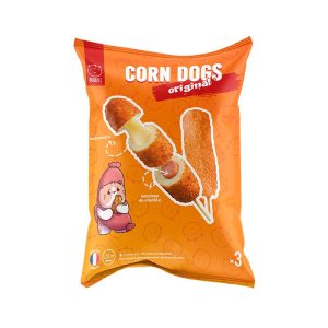 BUDJI – Corn Dog Saucisse Mozza 285g